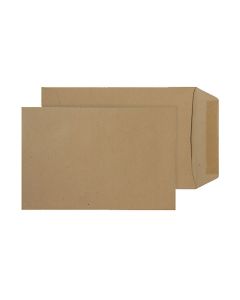 C5 Manilla Gummed Pocket Envelopes - Pack of 50