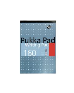Pukka Pad Metallic Writing Pad - A5 - 160 pages - 8mm lined - Pack of 6