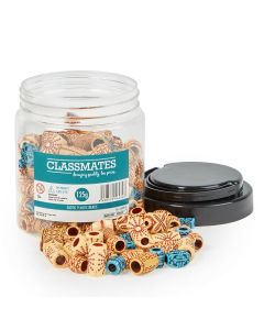 Classmates Plastic Exotic Beads - 125g