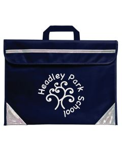 Mapac Personalised Duo Book Bag - Navy - Pack of 25