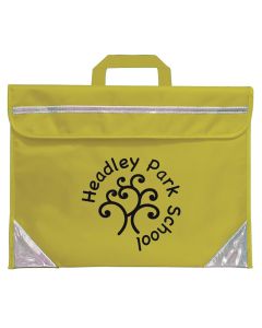 Mapac Personalised Duo Book Bag - Yellow - Pack of 25