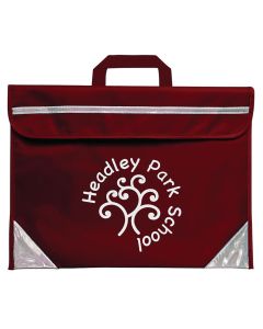 Mapac Personalised Duo Book Bag - Maroon - Pack of 25