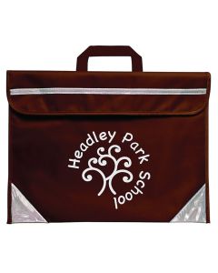 Mapac Personalised Duo Book Bag - Brown - Pack of 25