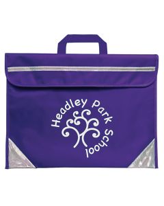 Mapac Personalised Duo Book Bag - Purple - Pack of 25