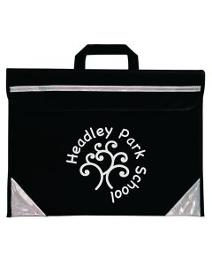 Mapac Personalised Duo Book Bag - Black - Pack of 25