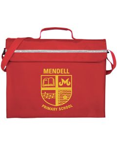 Personalised Primo Book Bag - Red - Pack of 25