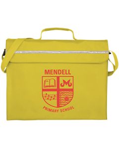Personalised Primo Book Bag - Yellow - Pack of 25