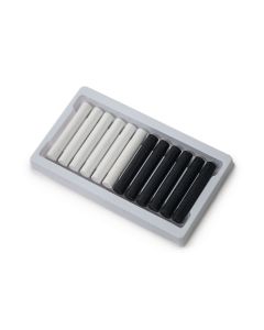 Jumbo Oil Pastels - Black and White - Pack of 12