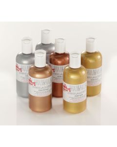 Liquid Metal Ready Mixed Paint - 150ml - Metallic - Pack of 6
