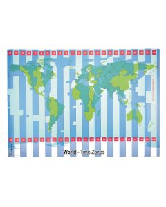 World Time Zone Map