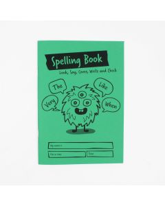 Green A5 Spelling Book 28-Page - Pack of 30