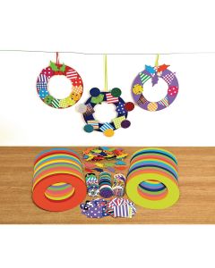 Wreaths and Shapes - Pack of 30