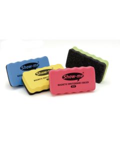 Show-Me Magnetic Board Eraser Assorted - Pack of 24