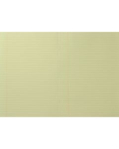 Rhino A4 Exercise Book 48 Page 8mm Ruled With Margin - Yellow - Pack of 10