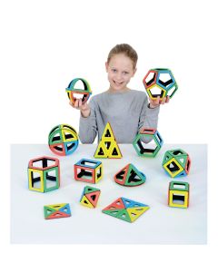 Polydron Magnetic Mathematics Set