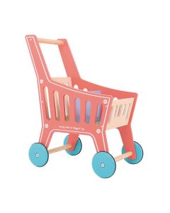 Bigjigs Wooden Shopping Trolley