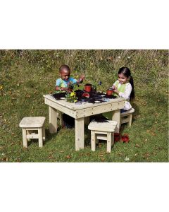 Potting Table and Stools