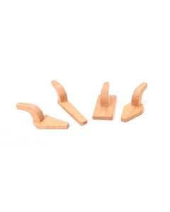 Wooden Construction Tools - Pack of 4