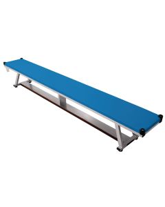 Sureshot Padded Bench - 2.4m - Blue