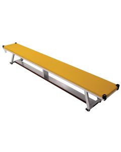 Sureshot Padded Bench - 2.4m - Yellow