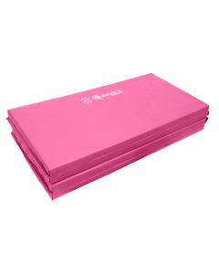 Sure Shot Foldable Mat - 2.4m x 1.2m x 50mm - Pink