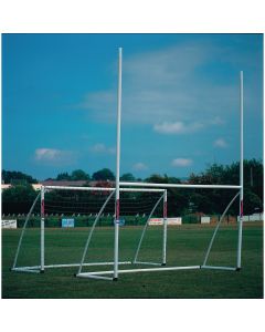 Samba Rugby/Football Combination Posts - 12 x 6ft - White