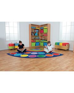 Rainbow Corner Placement Carpet