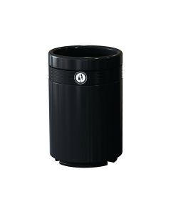 Monarch Litter Bin - Economy - Black