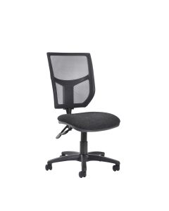 Altino High Back Operator's Chair - No Arms - Charcoal
