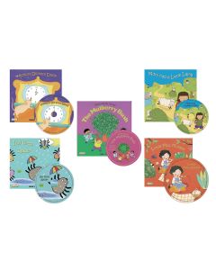 Big Classic Books With Holes and CD - Pack of 5