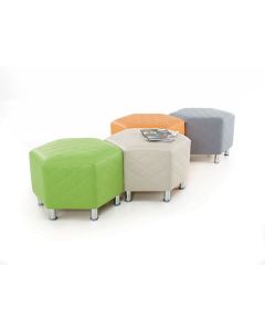 Hexagonal Quilted Seat - 4 Person - Pack of 4