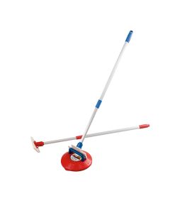 New Age Kurling Pusher Head and Handle