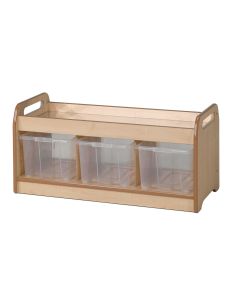 Millhouse Low Mirror Play Unit - Clear Tubs