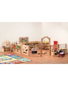 Millhouse Imagination Zone With Wicker Baskets - Pack of 10
