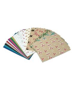 Patterned Craft Papers - Pack of 30