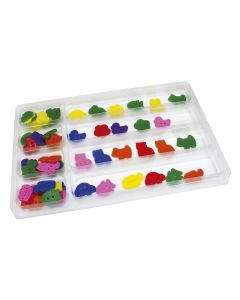 See Through Sorting Trays - Pack of 3