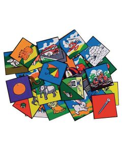 Alphabet Picture Tiles - Pack of 24