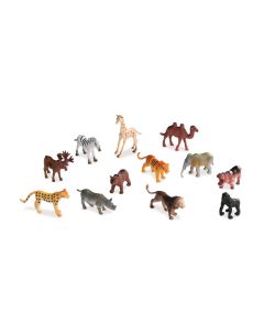 Terra by Battat Miniature Wild Animals in a Tube - Pack of 60