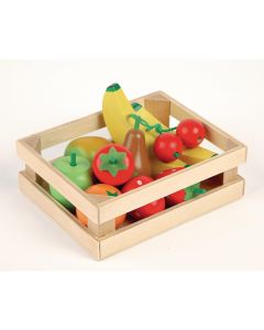 Wooden Role Play - Fruit Salad Crate  