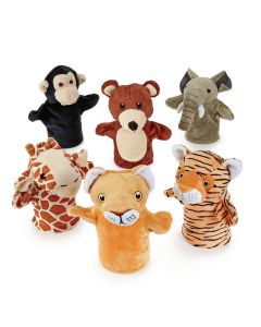 My First Puppets - Wild Animals - Pack of 6