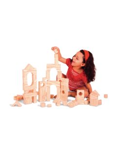 Edushape Wood - like SoftBlocks - Pack of 80