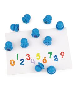 Easi - Grip Number Stampers 0 - 9 - Pack of 10