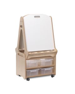 Low Display Storageunit No Castors 3 Baskets