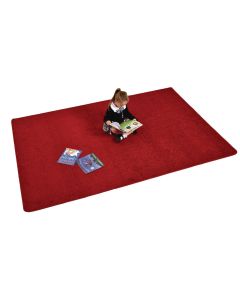 Rectangle Rug - Red