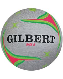 Gilbert APT Training Netball - Size 5 - Fluorescent