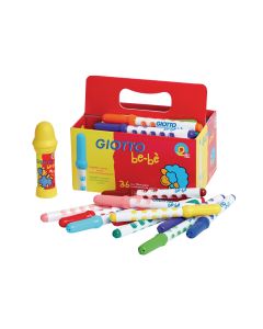 Giotto be - be Felt Tip Pens - Pack of 36