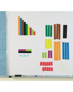 Giant Magnetic Cuisenaire Rods Demonstration Set