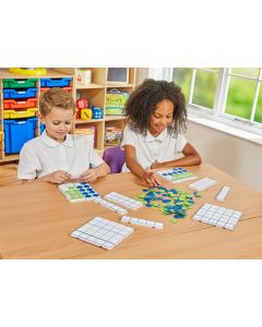 Connectible Ten Frame Trays