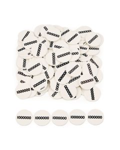 Place Value Counters - Millions - Pack of 100