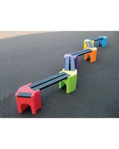 Ten Seater Zig Zag Bench